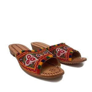 Indian Handcrafted Embroidered Sandals